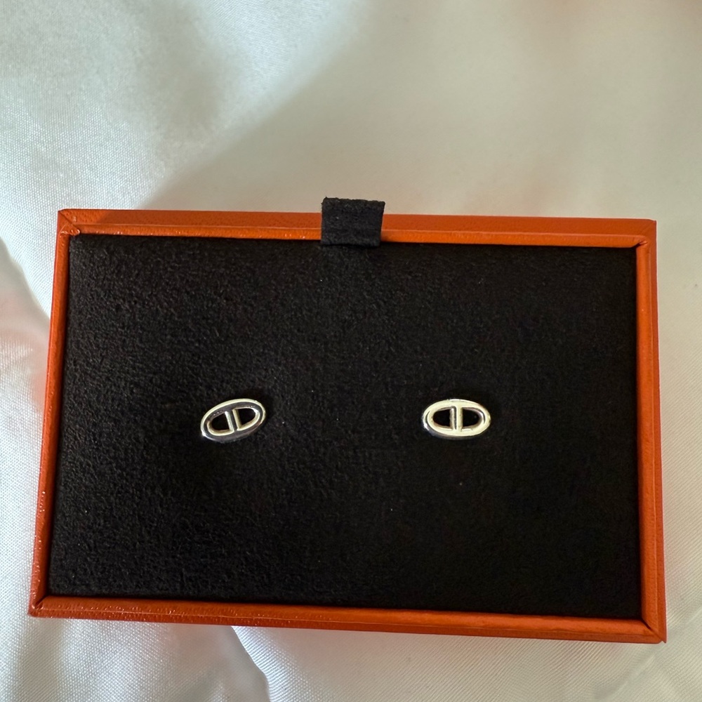 Hermès TPM Farandole Sterling Silver Earrings | Authentic | Rare